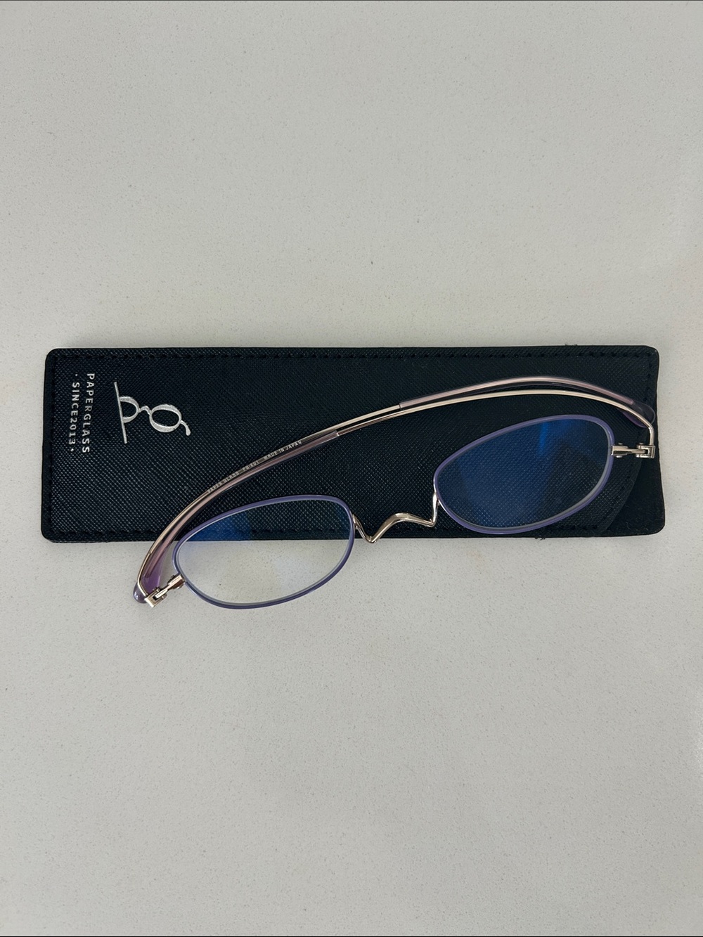 Paperglass Japanese folding Reading Glasses with Case